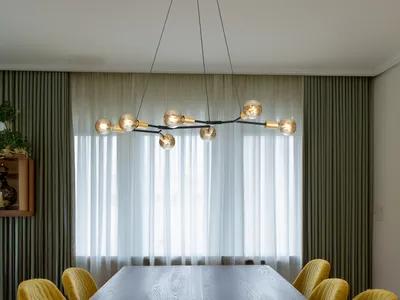 Produktbild von TRIO-Leuchten Pendelleuchte CROSS BHT 91x150x45 cm schwarz Hängelampe