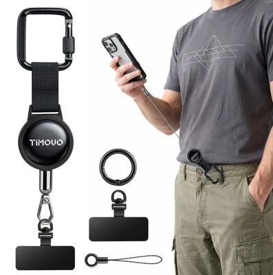 Image de Câble téléphonique rétractable avec système antivol