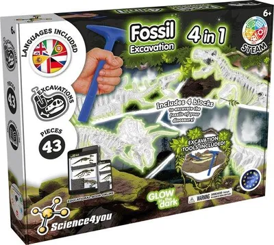 Obrázok produktu pre Science4You 80004326, sada na pokusy, Archeológia, 6 rok / roky, Viacfarebný