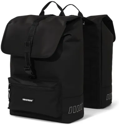 Image de Urban Proof Cargo Sacoche de vélo double recyclée 38 litres noir