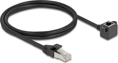 Obrázok produktu pre DeLOCK 81097, 1 m, Cat6, F/UTP (FTP), RJ-45, RJ-45, Čierna