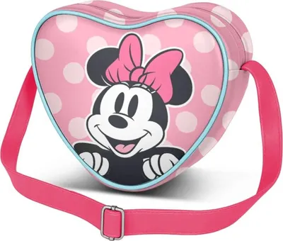 Produktbild von Disney Minnie Ribbon Kinder Umhängetasche für Mädchen, Größe 15,5x21,5x6,5cm