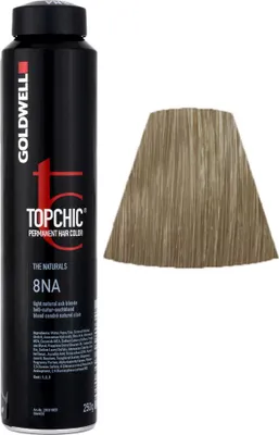 Produktbild von Goldwell Topchic The Naturals, Blond, 8NA, Light Natural Ash Blonde, Unisex, 250 ml, Alle Haare