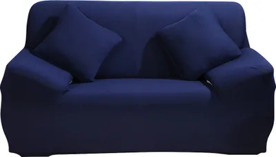 Obrázek produktu pro Obal na pohovku Stretch Fabric Sofa Cover Nábytek Protector 1/2/3/4 Seat Couch Cover (modrý)