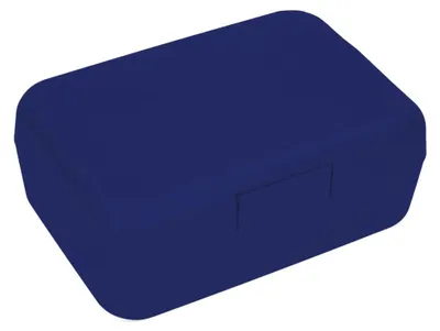 Image de Boîte à provisions "Foodbox" - boîte à lunch avec coins arrondis et couvercle sans rainures - sans BPA et  Germany - bleu standard PP