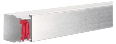 Produktbild von TEHALIT Leitungsführungskanal 60x60mm verkehrsweiß 2 Meter