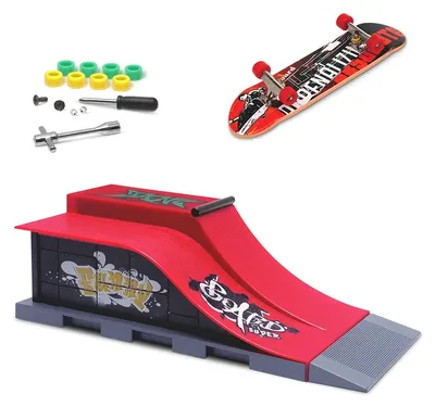Productafbeelding van Skatepark Ramps Set met Mini Finger Skateboard Speelgoed
