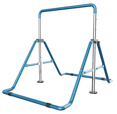Immagine prodotto di Elzusha - Sbarra da ginnastica regolabile per bambini, con base stabile