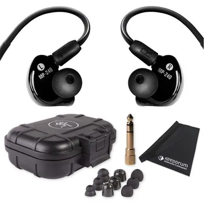 Produktbild von Mackie In-Ear Kopfhörer MP-240 mit Tuch