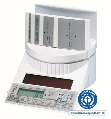Produktbild von MAUL Portowaage MAULtronic S 2 kg Solar weiß