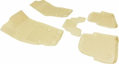 Obrázek produktu pro 2002-2008 Seat Ibiza Podlahové koberečky TPE béžové 4 ks