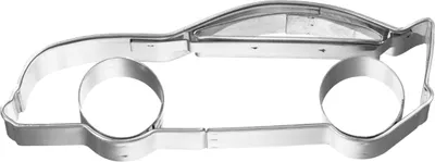 Image de Birkmann Emporte-pièce voiture de sport, emporte-pièce, moule à biscuit, biscuit, acier inoxydable, 10 cm, 197664