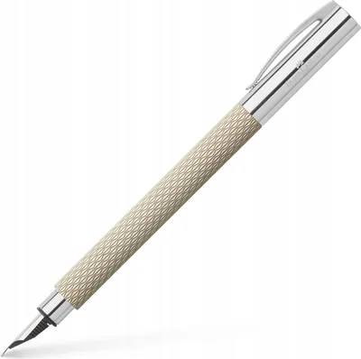 Produktbild von FABER-CASTELL OpArt White Sand M Füllfederhalter