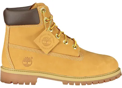 Produktbild von Robuster Kinderstiefel, wasserdicht, weizenfarben, Schnürung 6 Zoll
