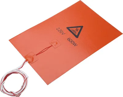 Obrázok produktu pre Horúce lôžko s vysokou tepelnou účinnosťou, vyhrievané lôžko, odolné proti korózii, domáca továreň pre kancelársku školu (220 V, 600 W 200 * 300 mm)