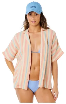 Immagine prodotto di Camicia RIP CURL Premium Surf Stripe S/S Shirt da Donna