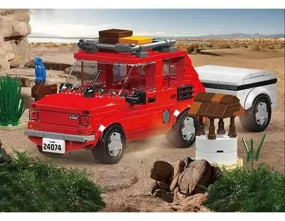 Produktbild von Mould King® 24074 Flat 126P Outdoor Adventure