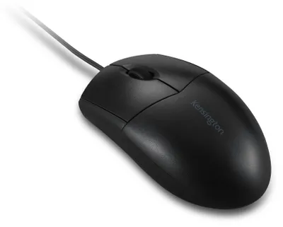 Produktbild von Kensington Pro Fit Abwaschbare Kabel-Maus USB, Schwarz