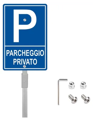 Imagen del producto de Aparcamiento metálico para bicicletas con soporte - 20x30 cm
