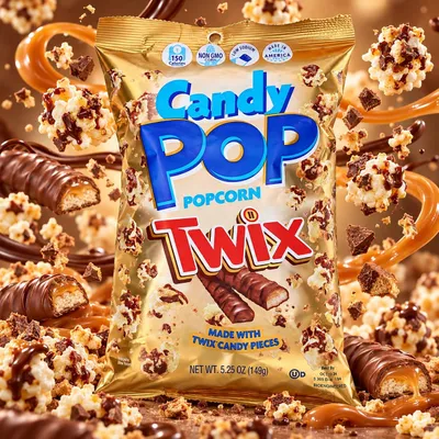 Produktbild von Candy Pop Popcorn Twix 149g