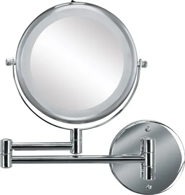 Produktbild von Kleine Wolke LED-Kosmetikspiegel BRILLIANT MIRROR Silberfarben