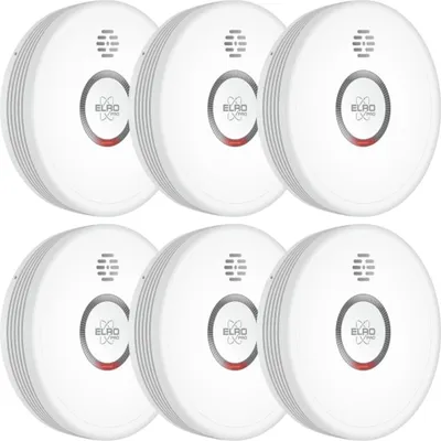 Produktbild von ELRO Pro PS4910 Rauchmelder mit 10 Jahren Batterielebensdauer und Selbsttest