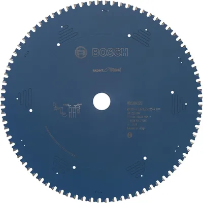 Produktbild von EXPERT Steel Kreissägeblatt, 305x2,6/2,2x25,4 mm, Z80