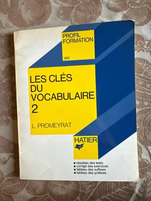 Image de Les Clés du vocabulaire...2