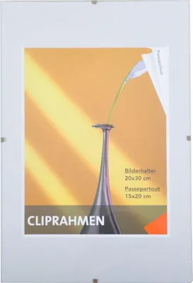 Produktbild von Rahmenlos Bilderhalter Bilderrahmen 20x30 cm