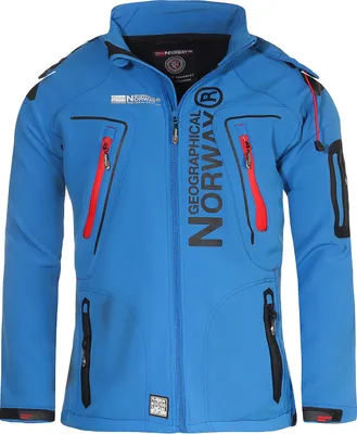 Produktbild von Geographical Norway Herren Softshelljacke Funktions-Outdoor-Jacke Model: G-Forrest, Farbe: Royalblau, Größe: 3XL
