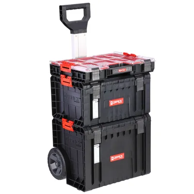 Obrázok produktu pre 3 sada s boxom na náradie teleskopickou rukoväťou a organizérom s boxami na oddeľovanie podložiek matice skrutiek úložný systém PRO
