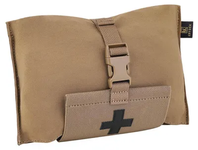 Produktbild von Medizinische Taktische Tasche IFAK Outdoor Erste Hilfe Tasche Kojotenbraun 23x14cm MOLLE kompatibel