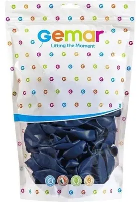 Image de Ballons pastel marine, G90, 25 cm, 100 pcs.