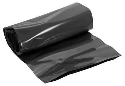 PVC-Schrumpfschlauch 200 mm x 3 m, für 18650/21700/26650 Batterien, schwarz