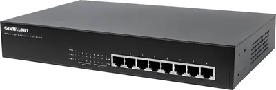 Produktbild von INTELLINET Switch 8x GE Desktop PoE+