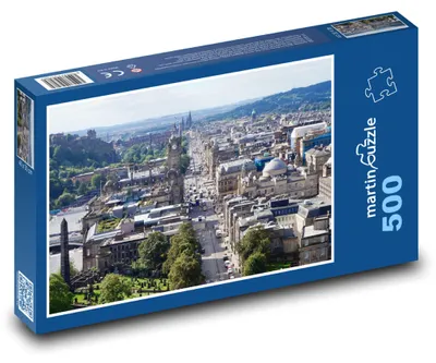Obrázok produktu pre Puzzle 500 Panoráma Edinburghu - martinpuzzle