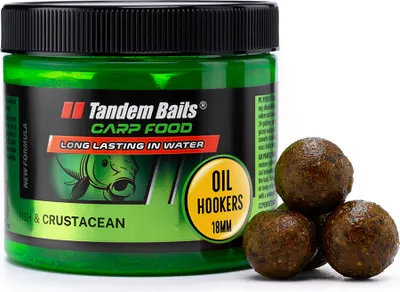 Produktbild von Tandem Baits Carp Food Perfection Oil Hookers, Karpfenfutter, Karpfen Angeln, Köder zum Große-Fische-Angeln, Karpfenzubehör für Profis & Hobby-Angler, Angelfutter