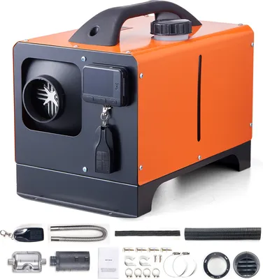 Immagine prodotto di SucceBuy riscaldatore d'aria diesel tutto in uno, 12 V, 8 kW, telecomando LCD, per auto, camper, uso interno