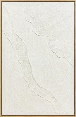 Produktbild von 3d-wanddeko kohana weiß 116x75cm  - Atmosphera créateur d'intérieur