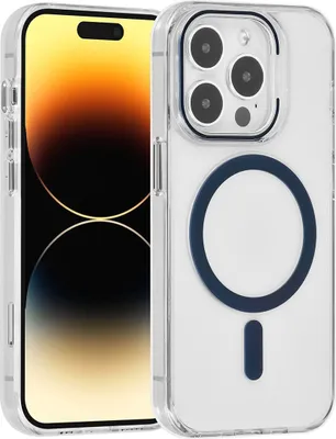 Obrázek produktu pro Pevné pouzdro UNIQ Accessory iPhone 14 Pro - kompatibilní s magsafe - průhledné - modré