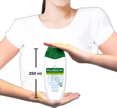 Zdjęcie produktu dla Palmolive Naturals Sensitive Skin Milk Proteins Żel pod prysznic, 500ml (PRODUKT Z NIEMIEC)