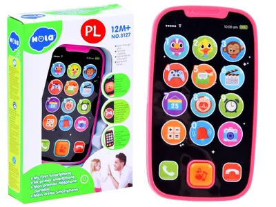 Image de Premier téléphone pour bébé ZA2831 - Rose