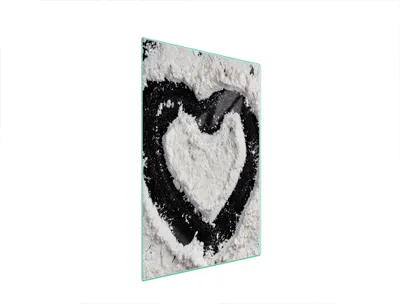 Immagine prodotto di Tagliere in vetro 35x52 cuore