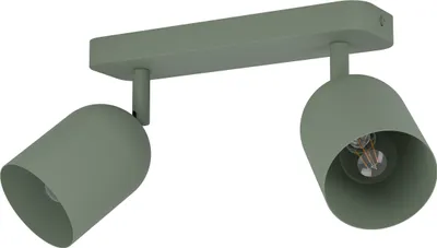 Immagine prodotto di Eglo luci 2 spot Tilston verde 28 x 21 cm