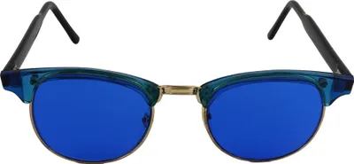 Produktbild von Freak Scene 60er Nerdbrille - M - blau
