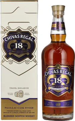 Produktbild von Chivas Regal 18 Years Old ULTIMATE CASK COLLECTION Pauillac Cask Finish 48% Vol. 1l in Geschenkbox