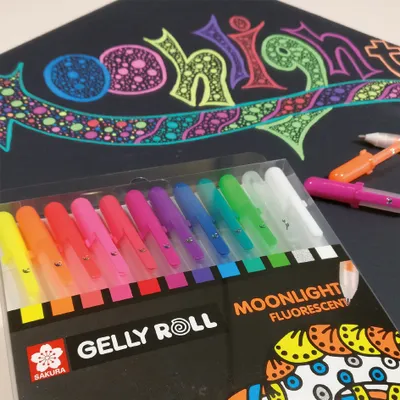 Produktbild von Sakura POXPGBMOO12, Verschlossener Gelschreiber, Mehrfarbig, Mehrfarbig, Kunststoff, Fein, Rund