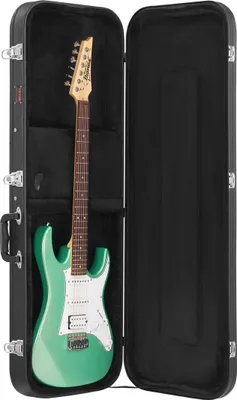 Produktbild von Hartschalenkoffer für E-Gitarre, 109,5 cm, mit Schloss und Schlüssel für E-Gitarre