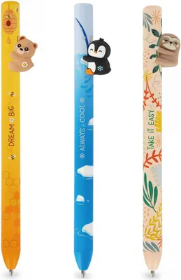 Productafbeelding van Free Hugs jongens set drukbalpen incl. geschenkdoos