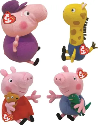 Produktbild von Peppa Pig - Stofftier Set - 15-20cm